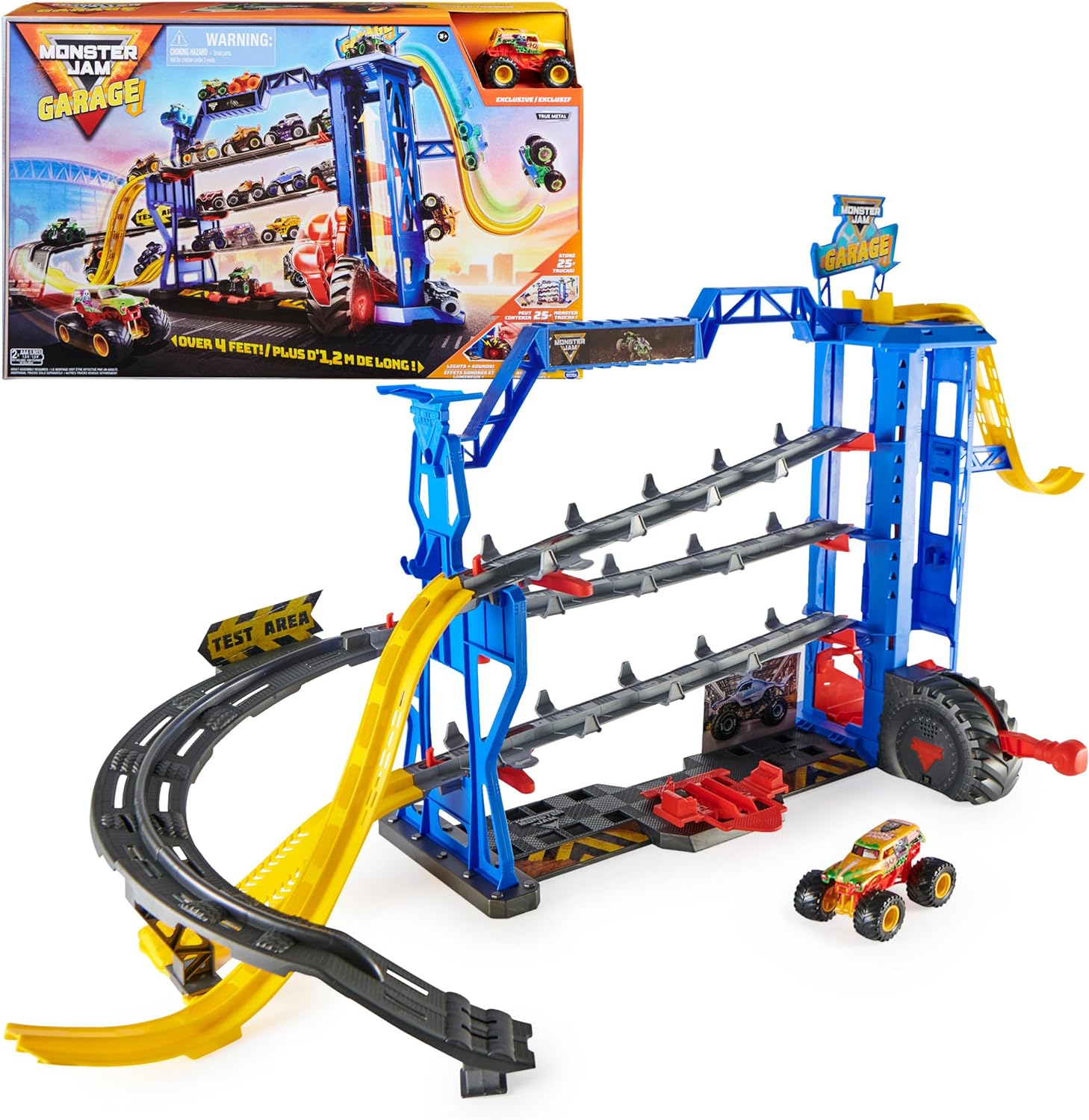 MONSTER JAM GARAGE PLAYSET