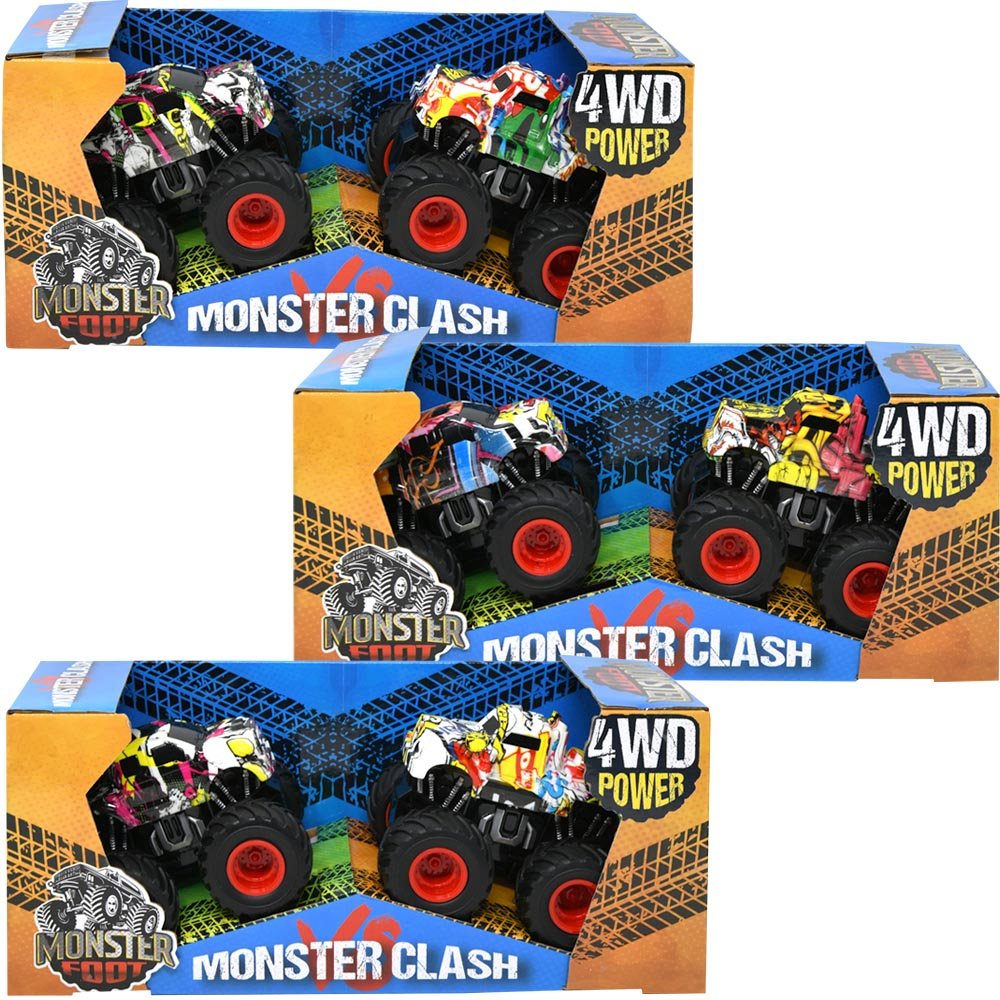 Monster Foot 4WD Grafitti Truck