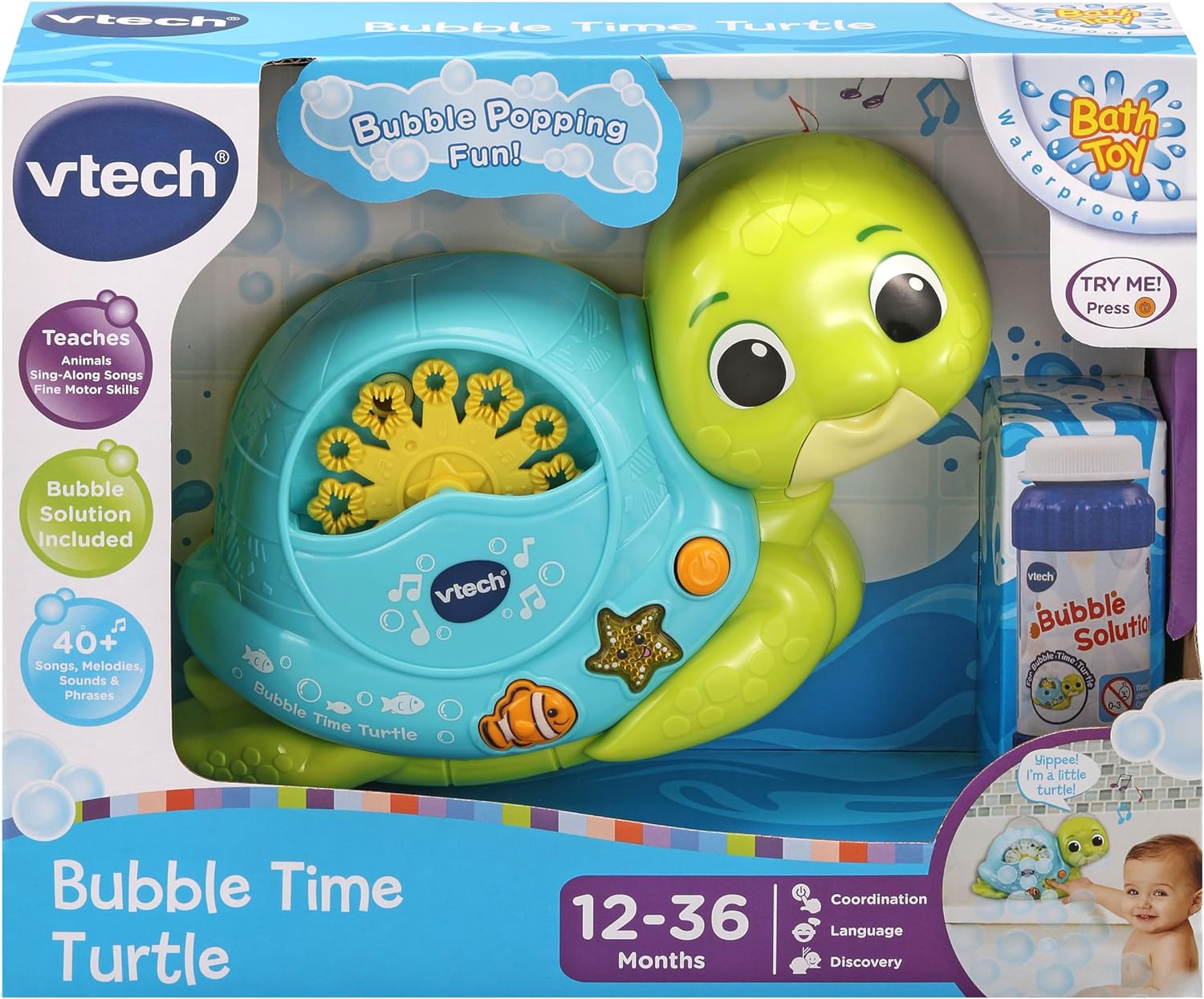 Bubble Time Turtle
