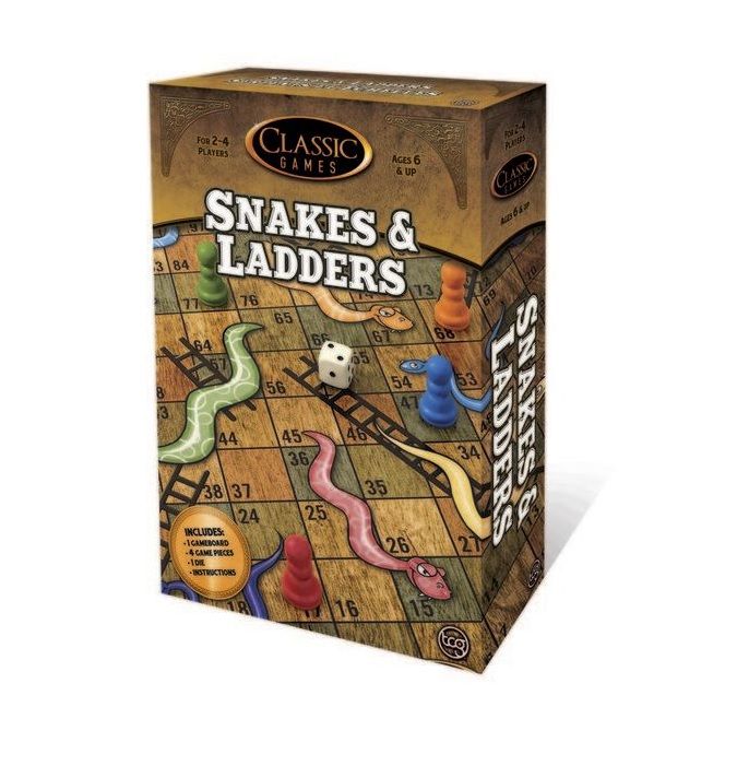 Classic Snakes & Ladders Game