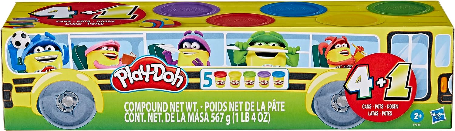 PD MODELING CLAY 5 COLOR PACK