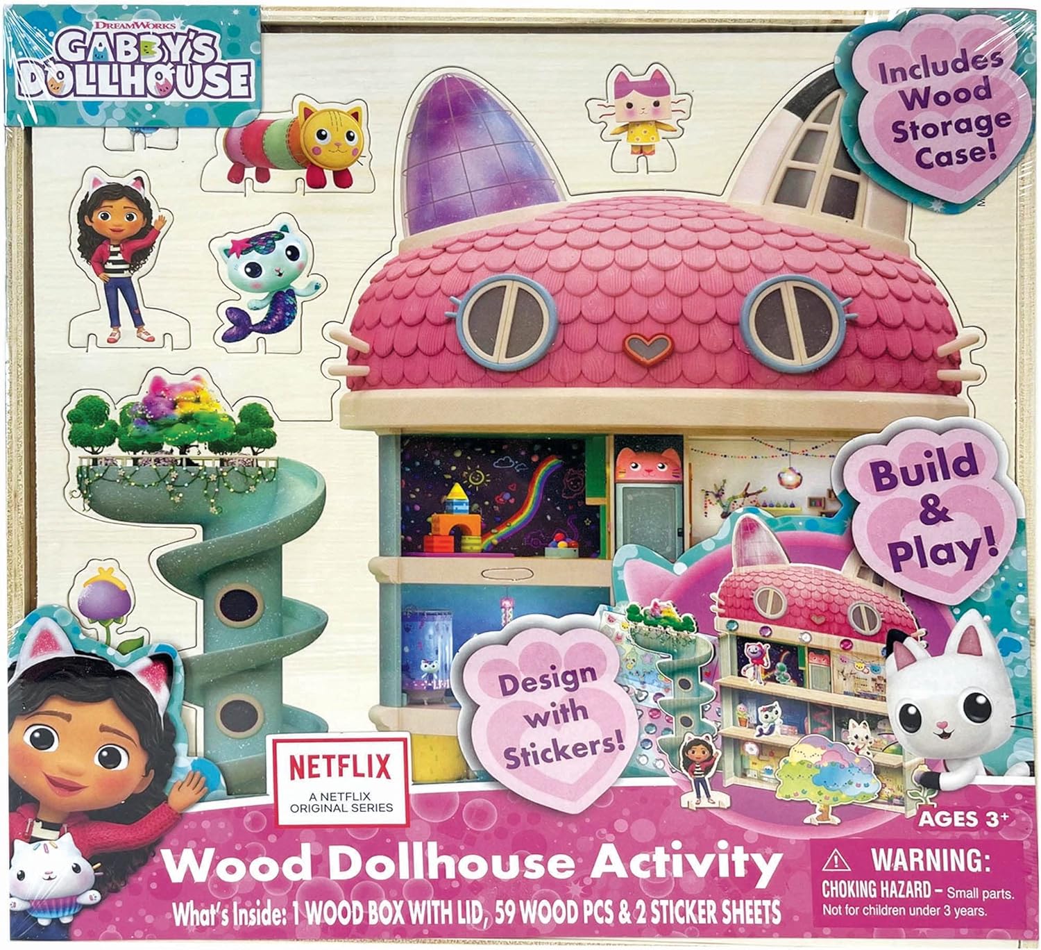 Gabby's Wood Act Set