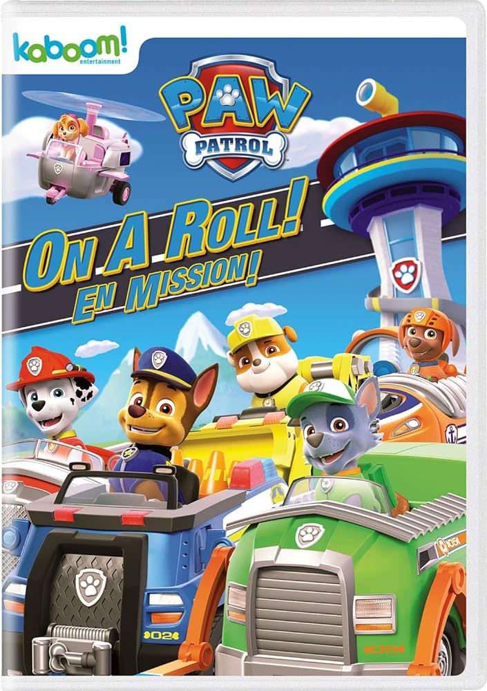 80PG PAW PATROL PUPS ON A ROLL