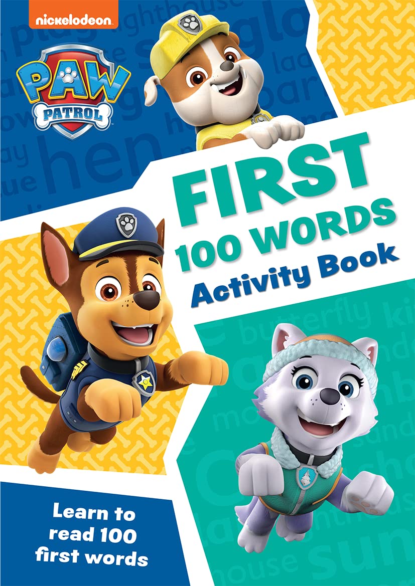 PAW PATROL FIRST WORDS