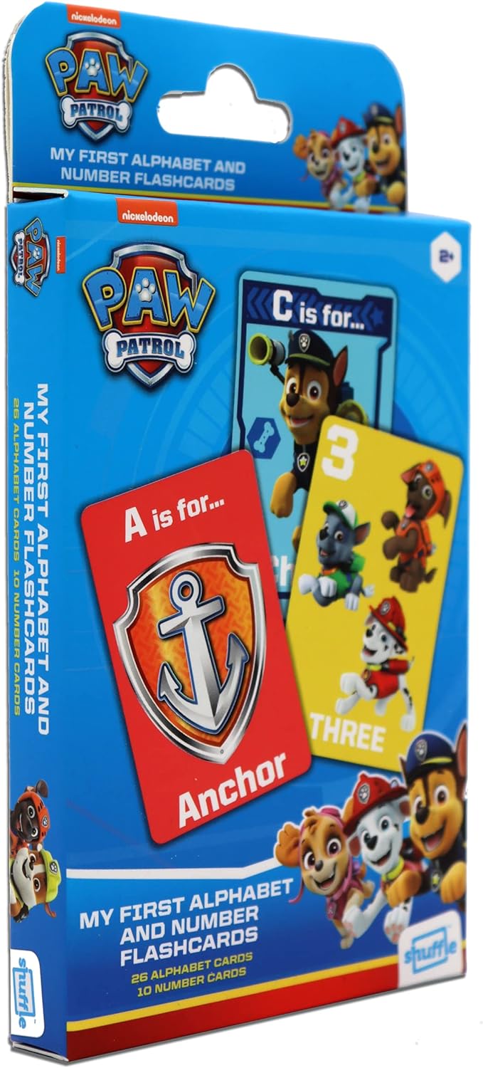 FLASH CARD SET PAW PATROL