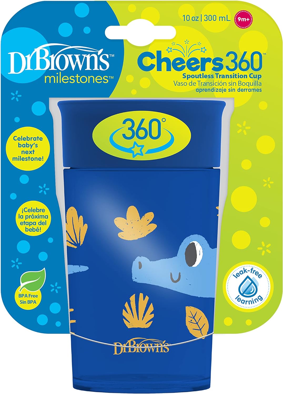 Cheers 360 Cup, 10 oz Blue