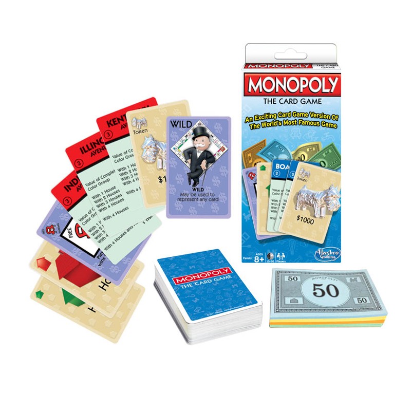 MONOPOLY THE CARD GAME!