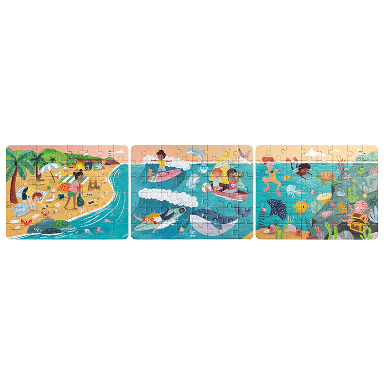 Ocean Friends Puzzle (3 in 1)