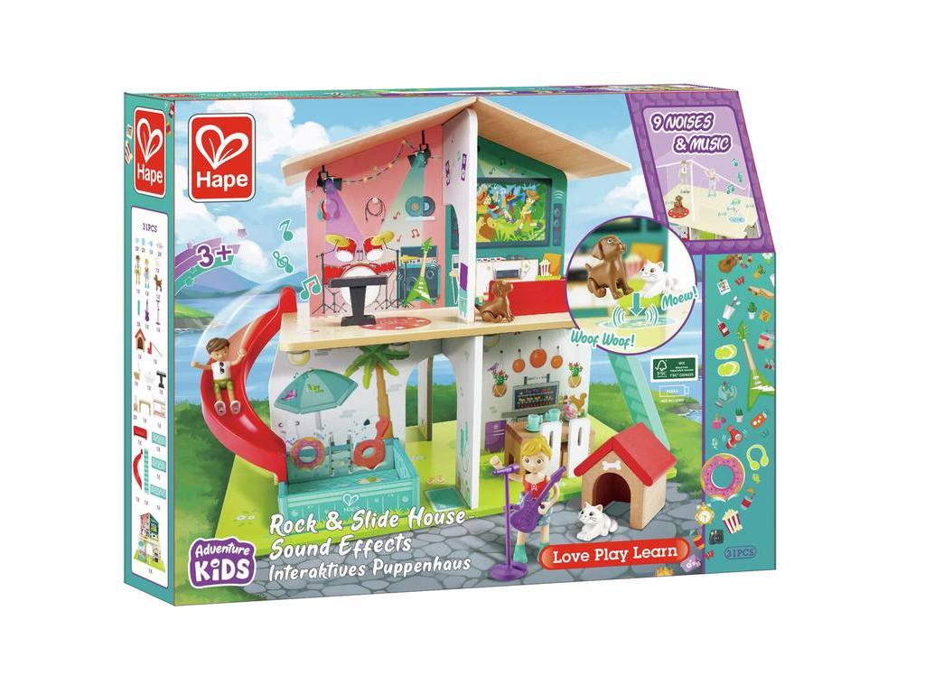 Rock & Slide House - Sound Effec