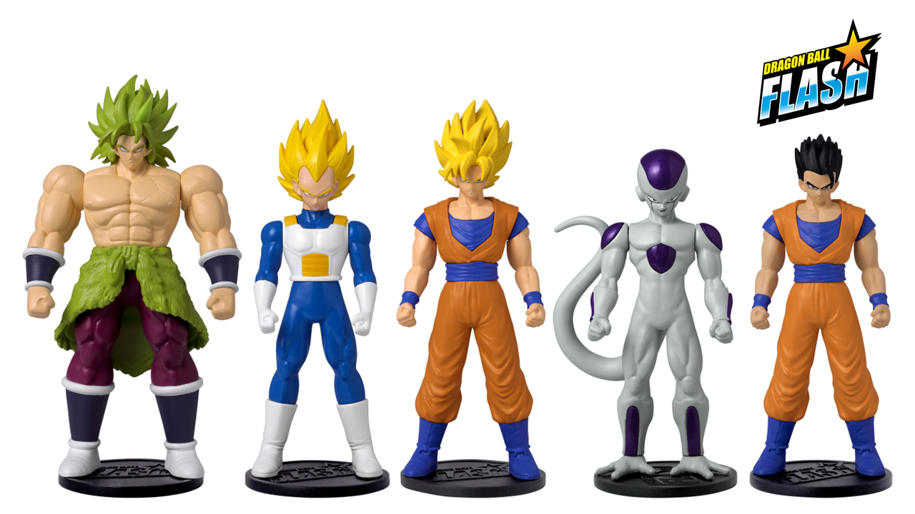 DRAGON BALL 4" FLASH FIGURES