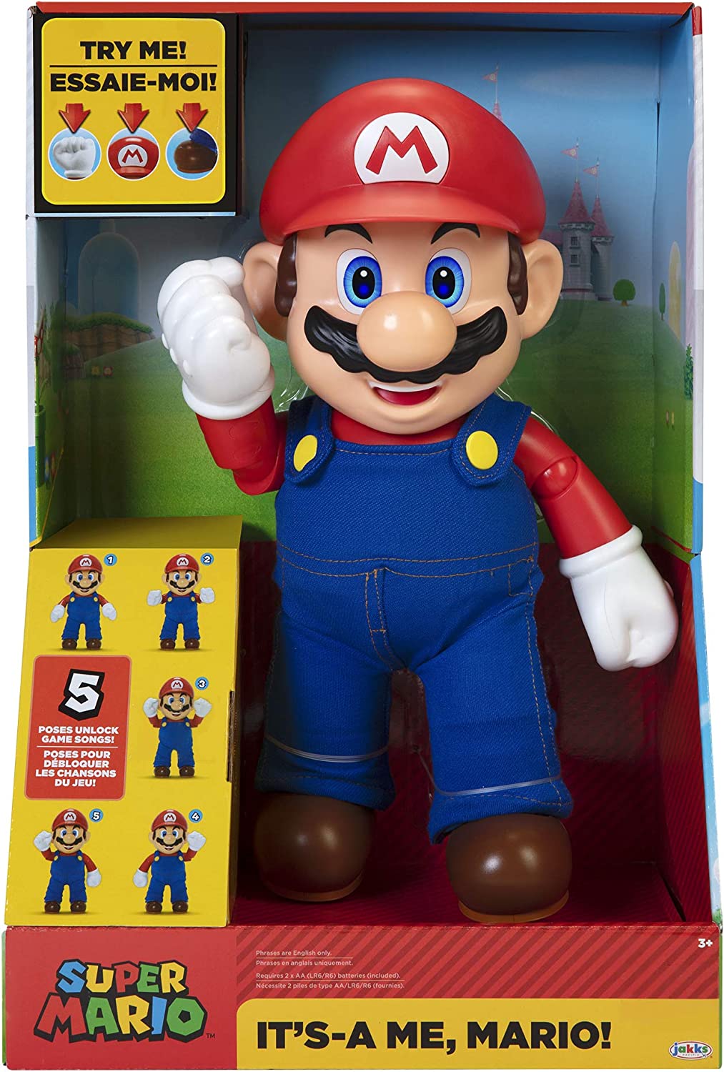 IT'S-A ME, MARIO! FIGURE 36CM.