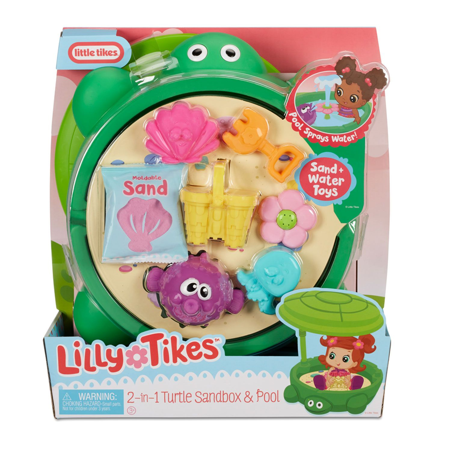 Lilly Tikes 2in1 Turle Sandbox