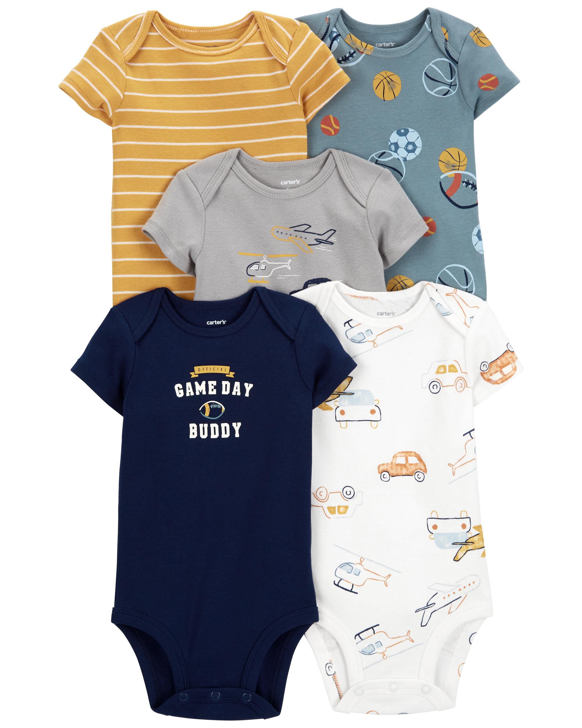 CARTERS 5PK ONESIES