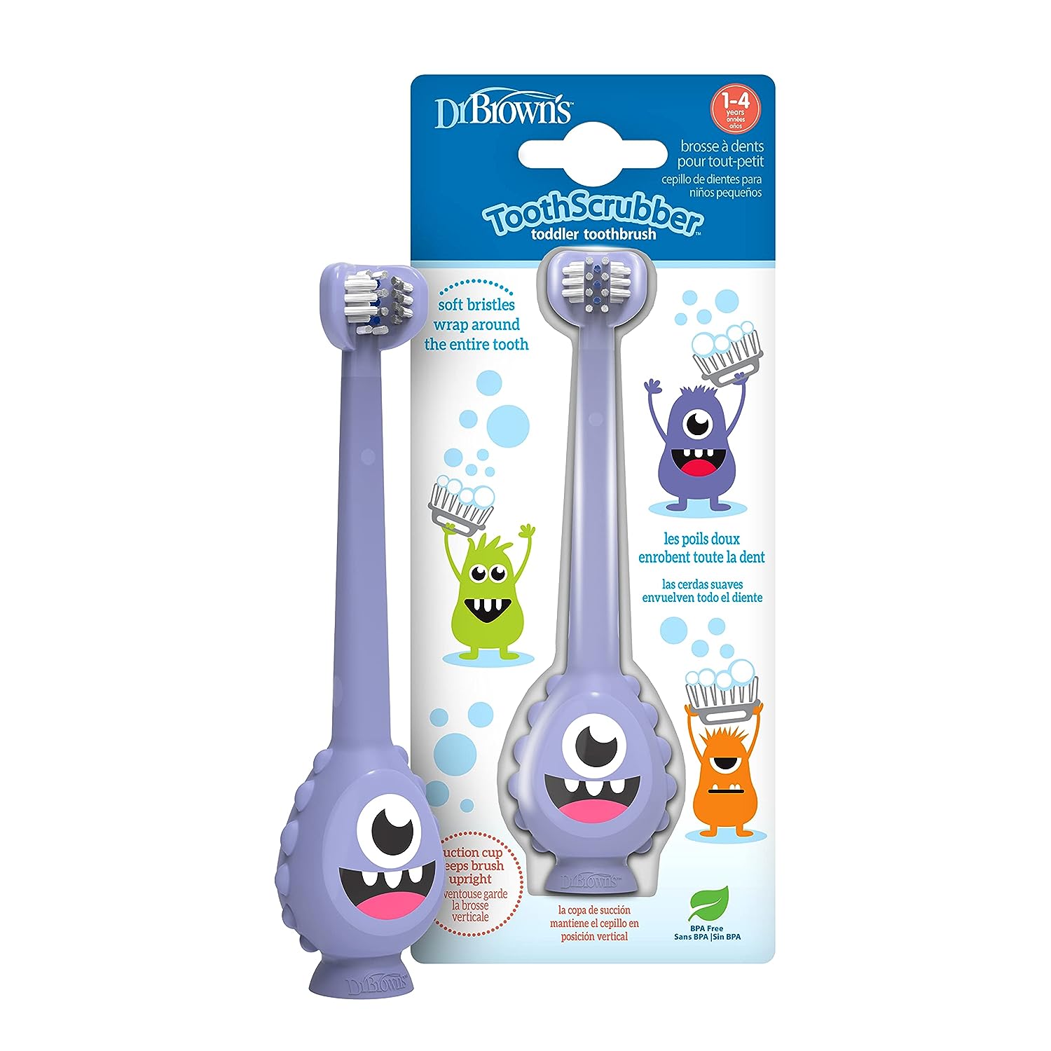 Toddler Toothbrush, Purple