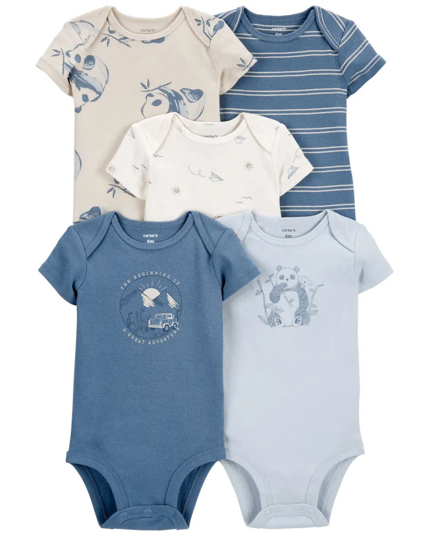 CARTERS 5PK ONESIES