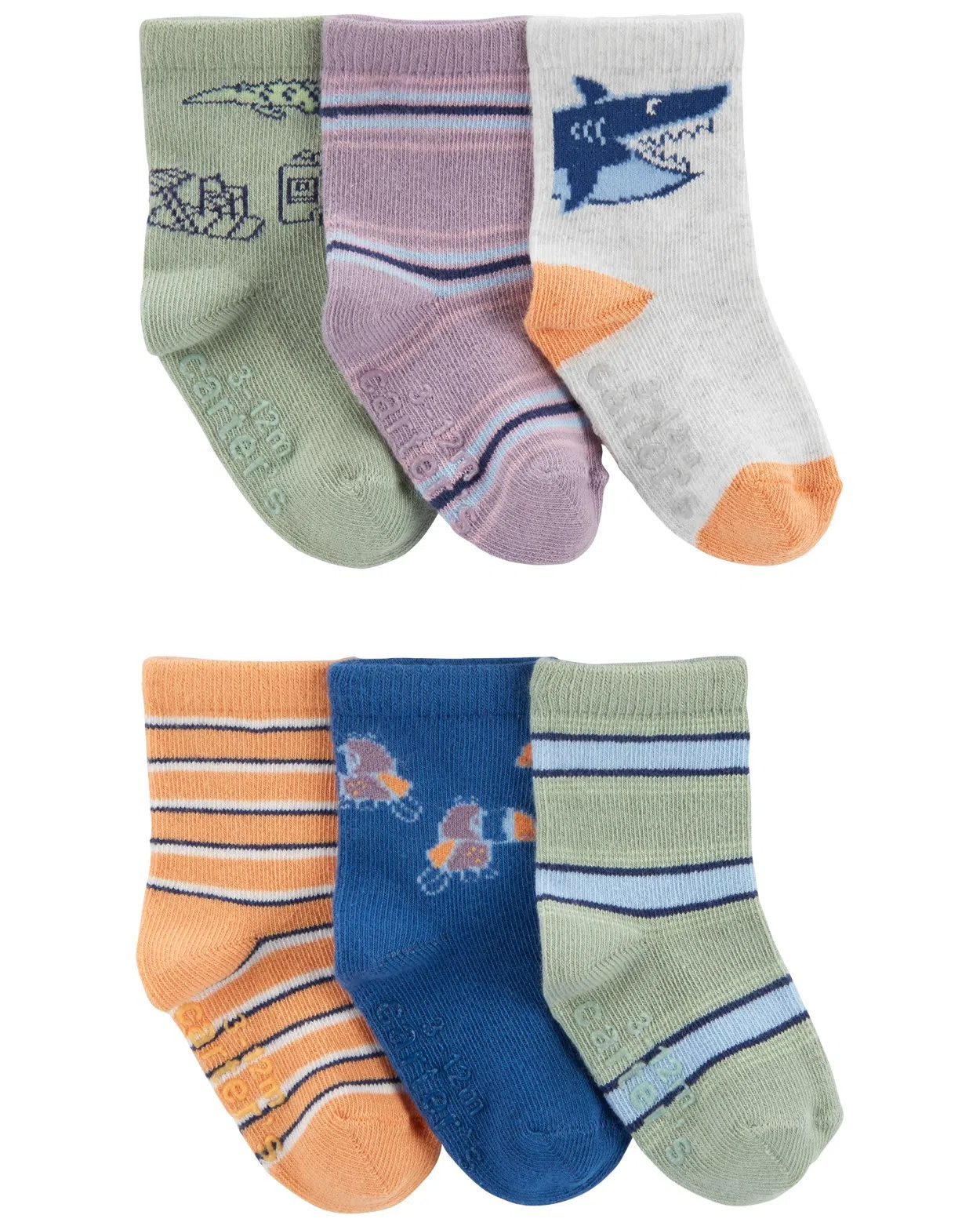 CARTERS 6PK SOCKS