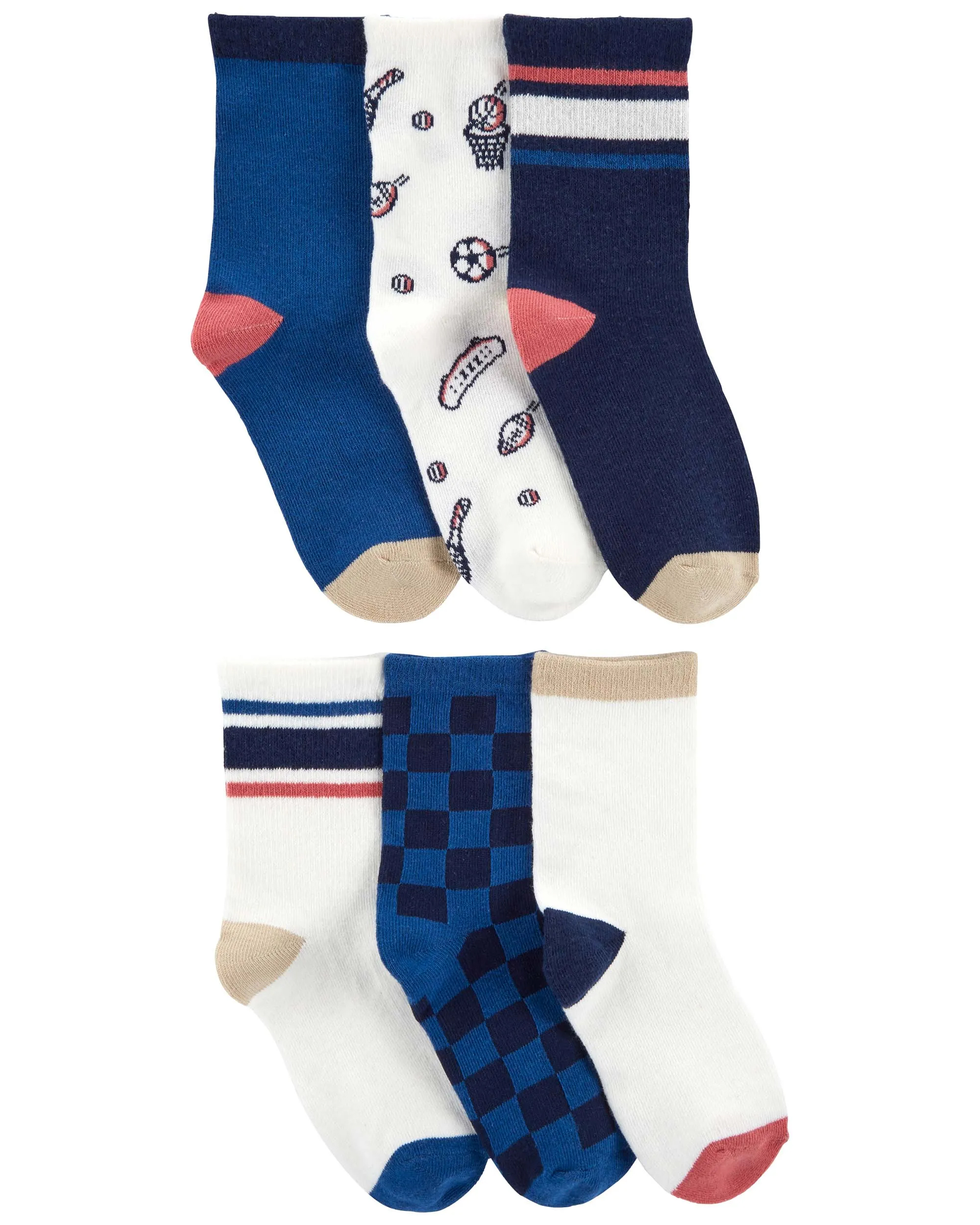 CARTERS 6PK SOCKS