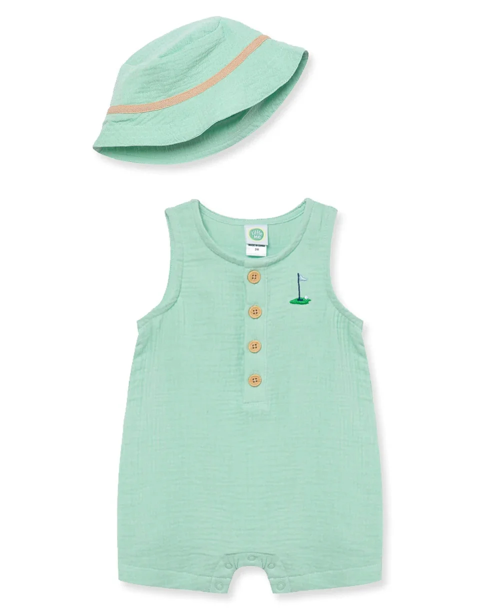 Golf Romper & Hat