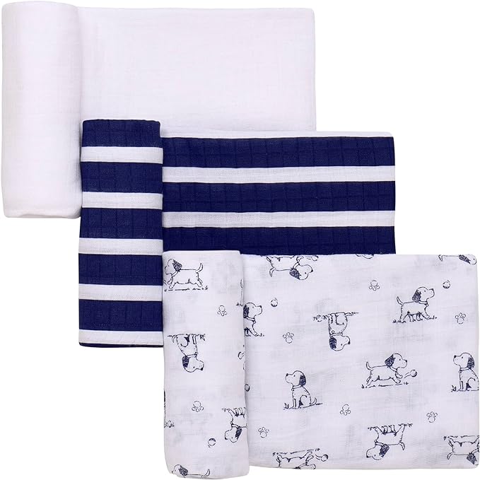 Puppy Muslin Blanket