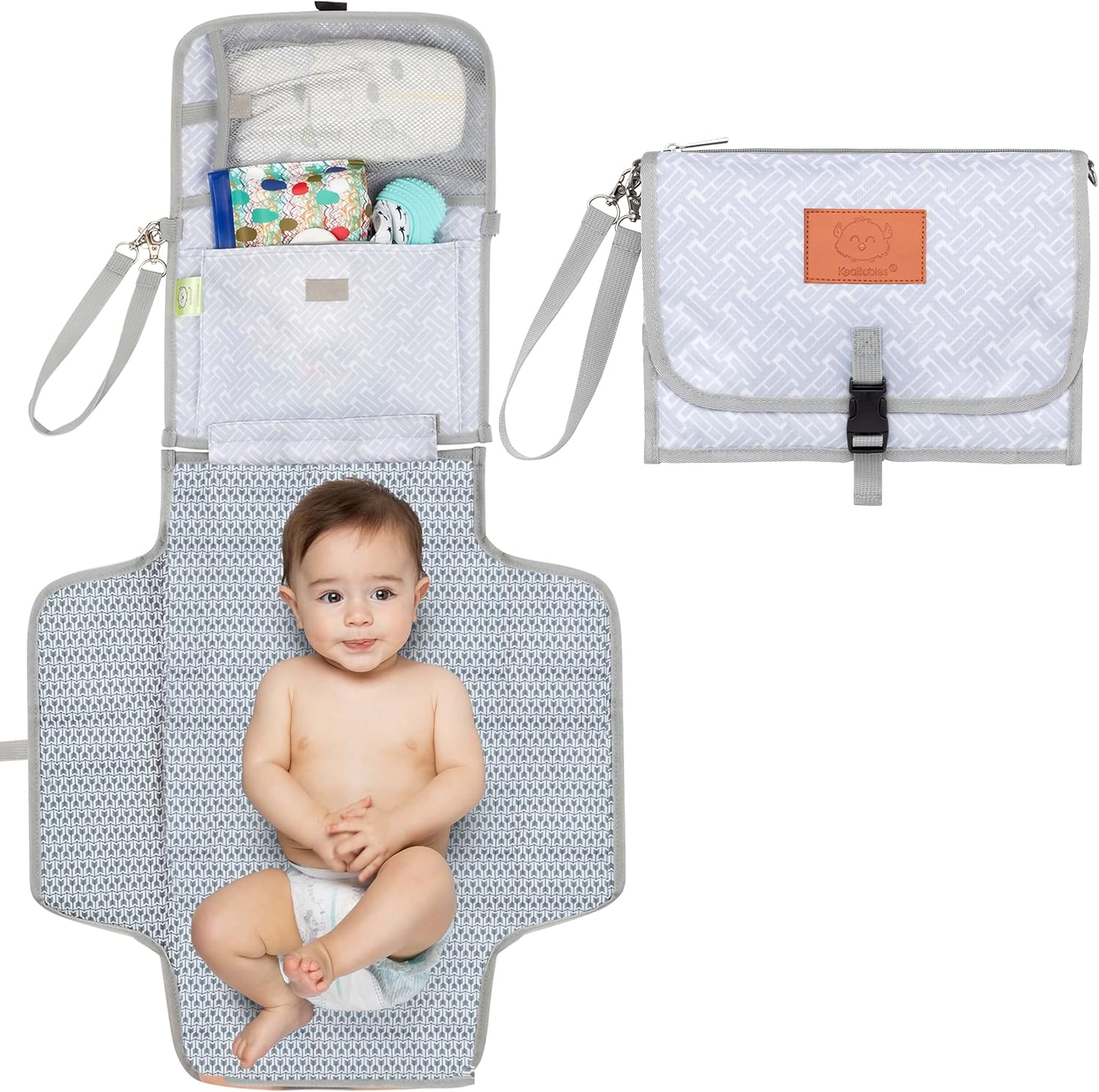 EZEE Diaper Changing Mat Gry