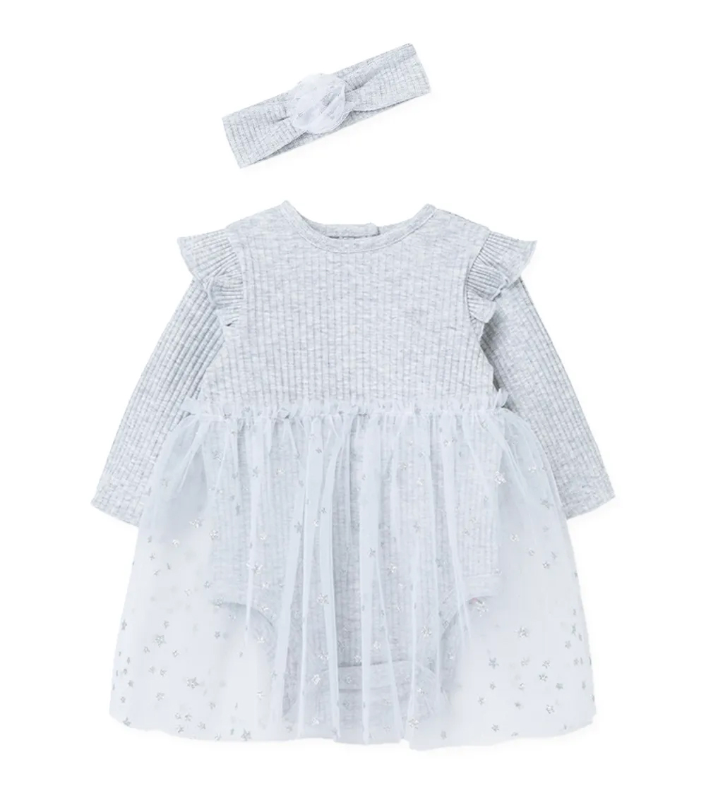 Silver Star Tutu Bodysuit