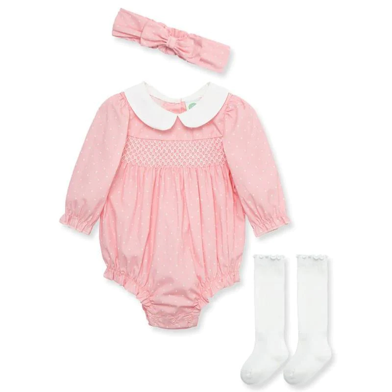 Smocked Romper Set