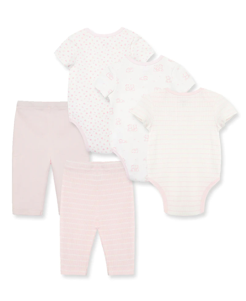 Charms 5pc Bsuit-Pant Set