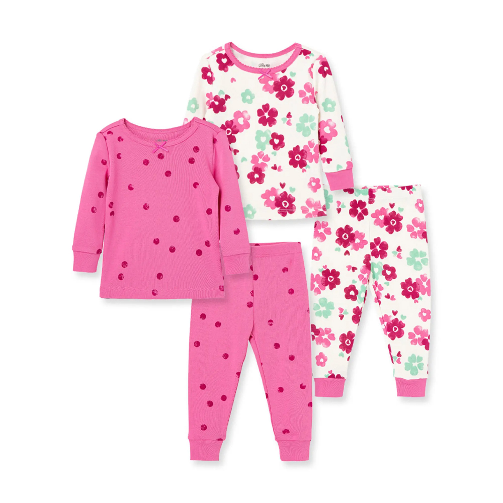 Floral 4pc Pj