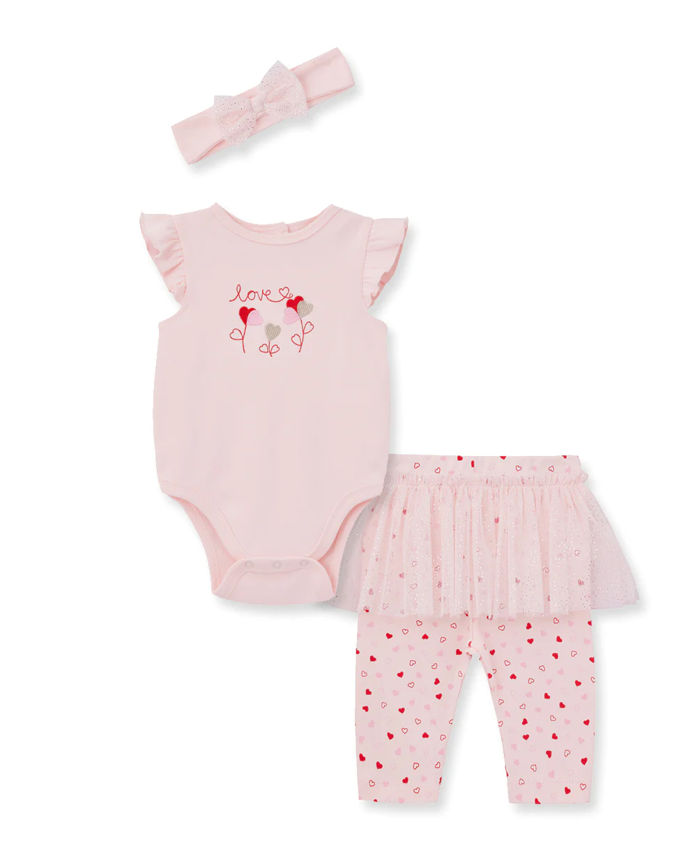 Love Skegging set Pink