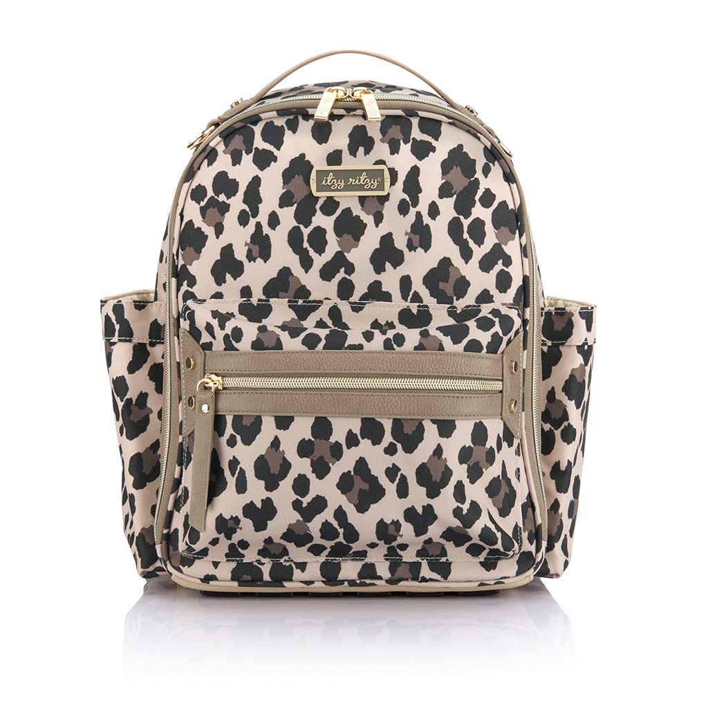 Stylish Mini Backpack, Leopard