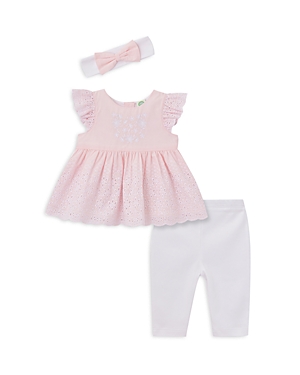 Daisy Eyelet Set White