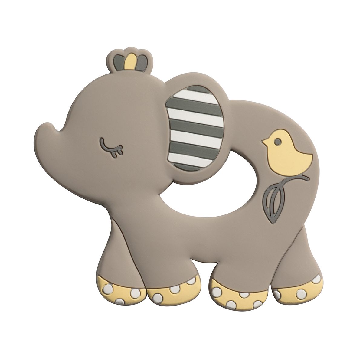 JOEY GREY ELEPHANT TEETHER