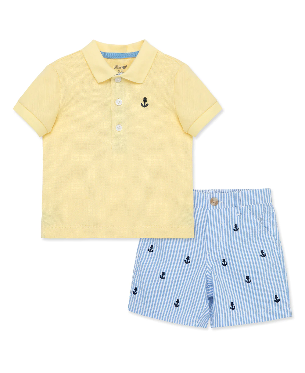Anchor Polo Short Set