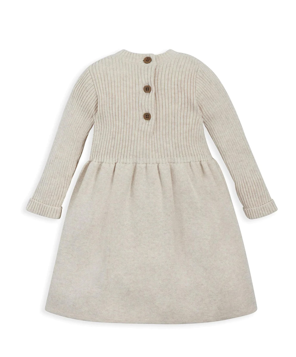 Ditsy Knit Dress Set