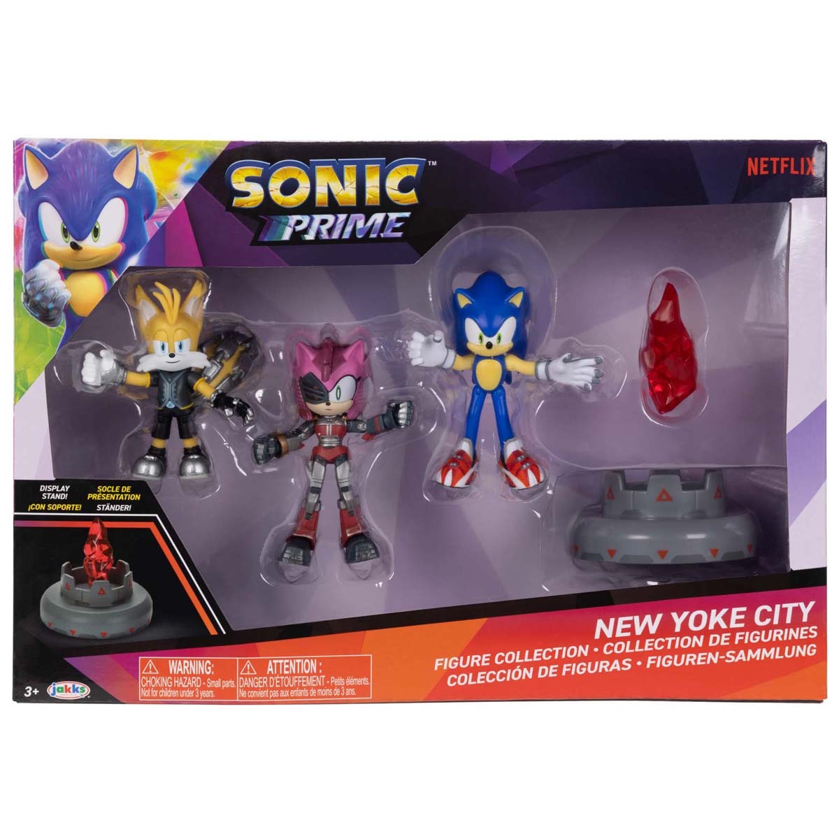 Sonic Prime 2.5" 4pk Figures