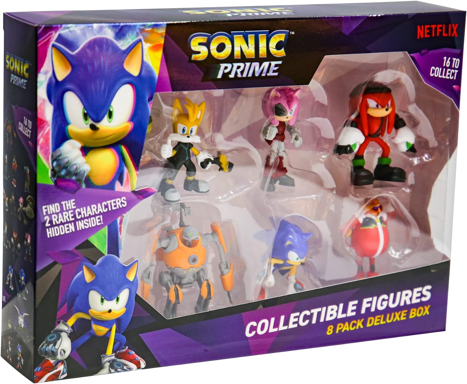 SONIC FIGURES 8PK DELUXE BOX