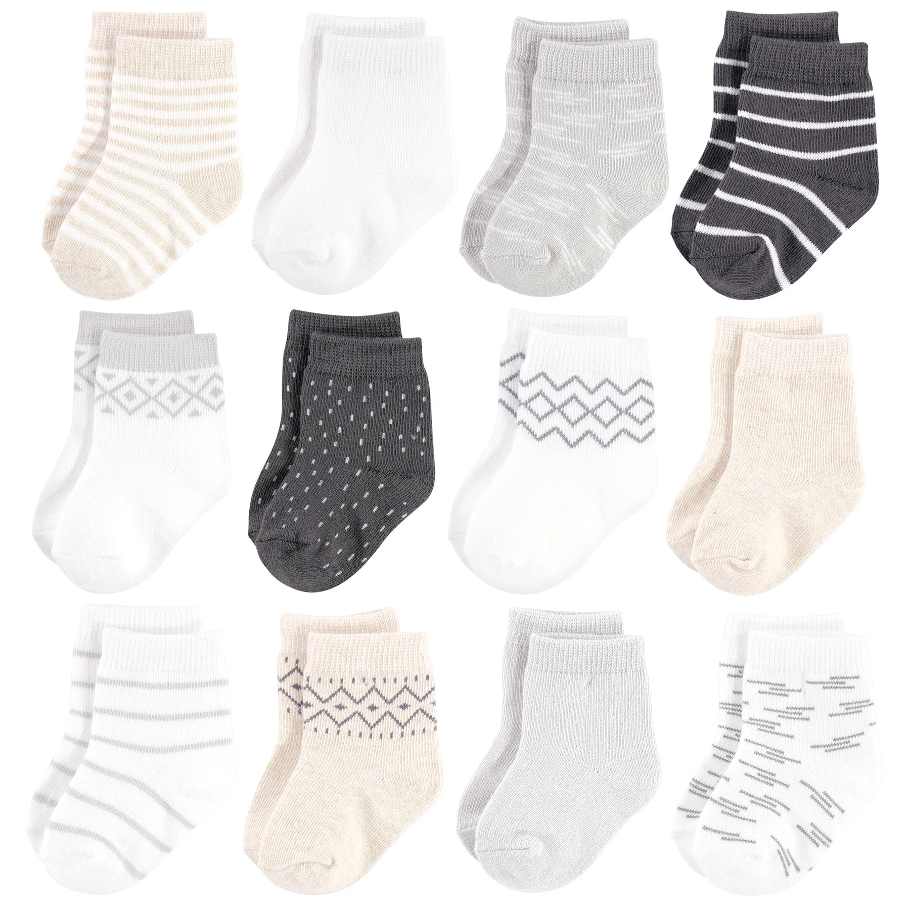 Organic Socks 12pk - Modern Ne