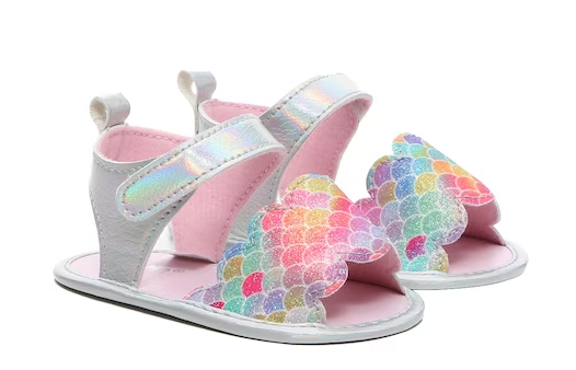 LITTLE ME MERMAID SANDALS