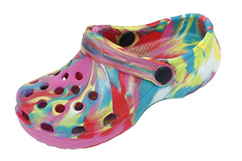 Garden Shoes Pink Tie Dye