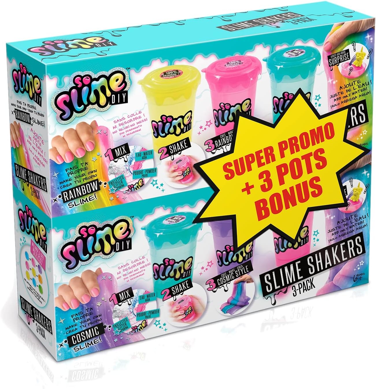 SLIME 3PACK + 3 BONUS