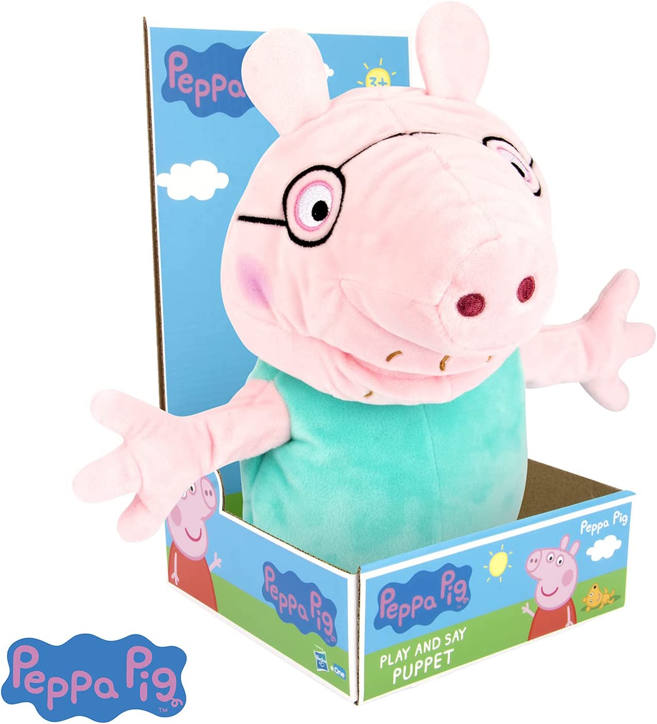 PEP DADDY PIG PUPPETS W/SOUND