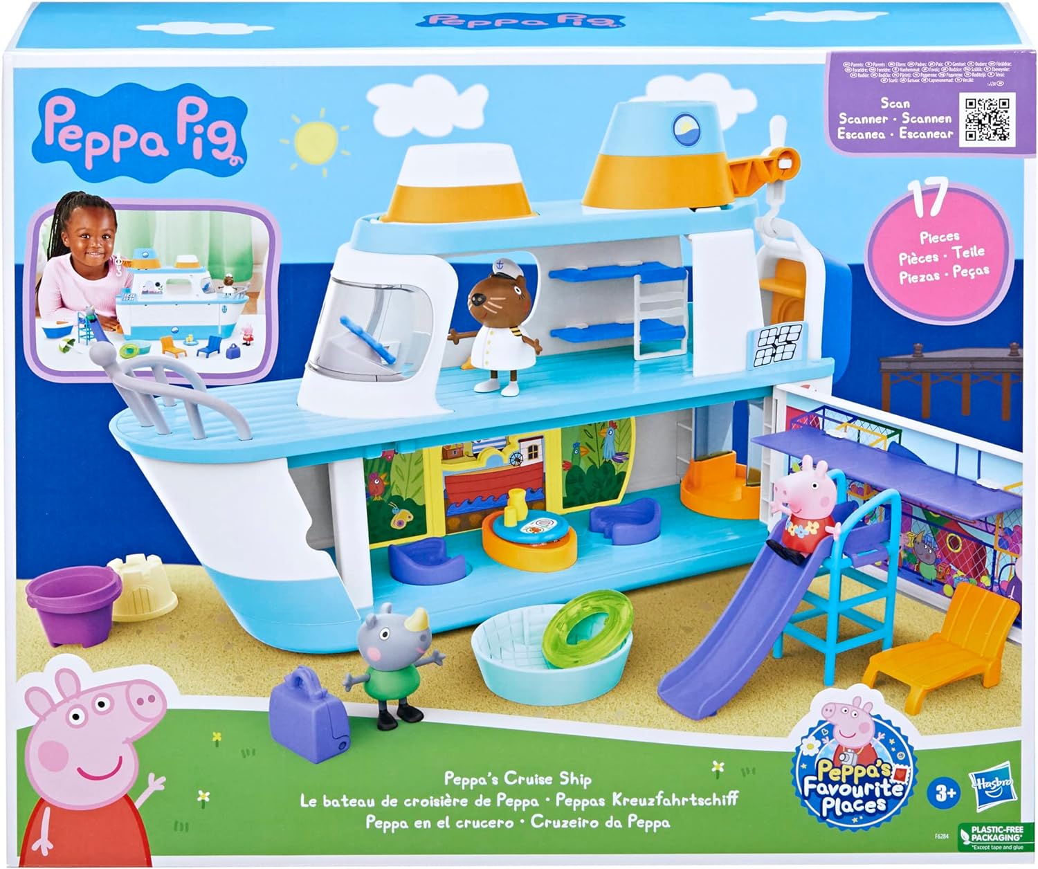 PEP PEPPAS CRUISE SHIP PLAYSET