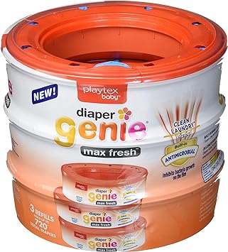 DIAPER GENIE 3PK REFILLS CLN