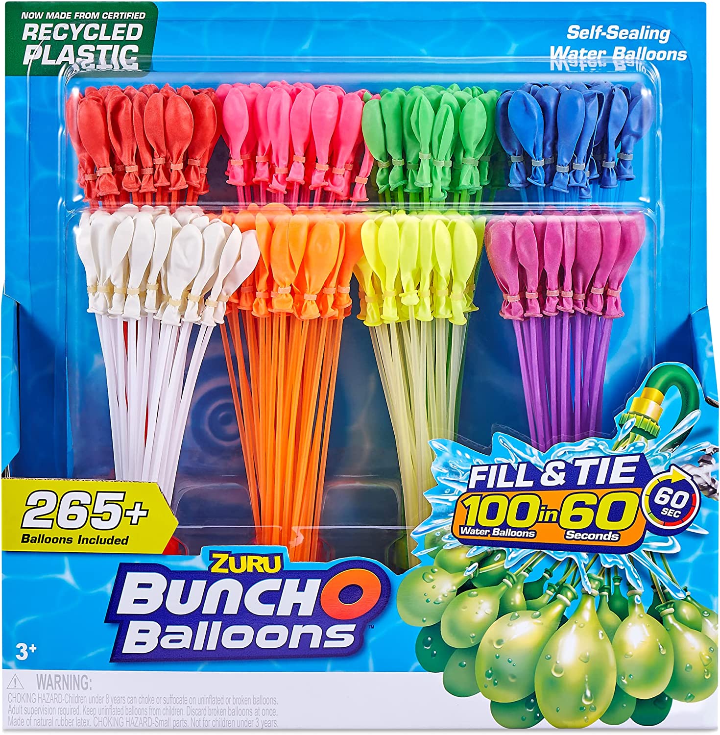 Balloons Rapid Fill 8pk  265+