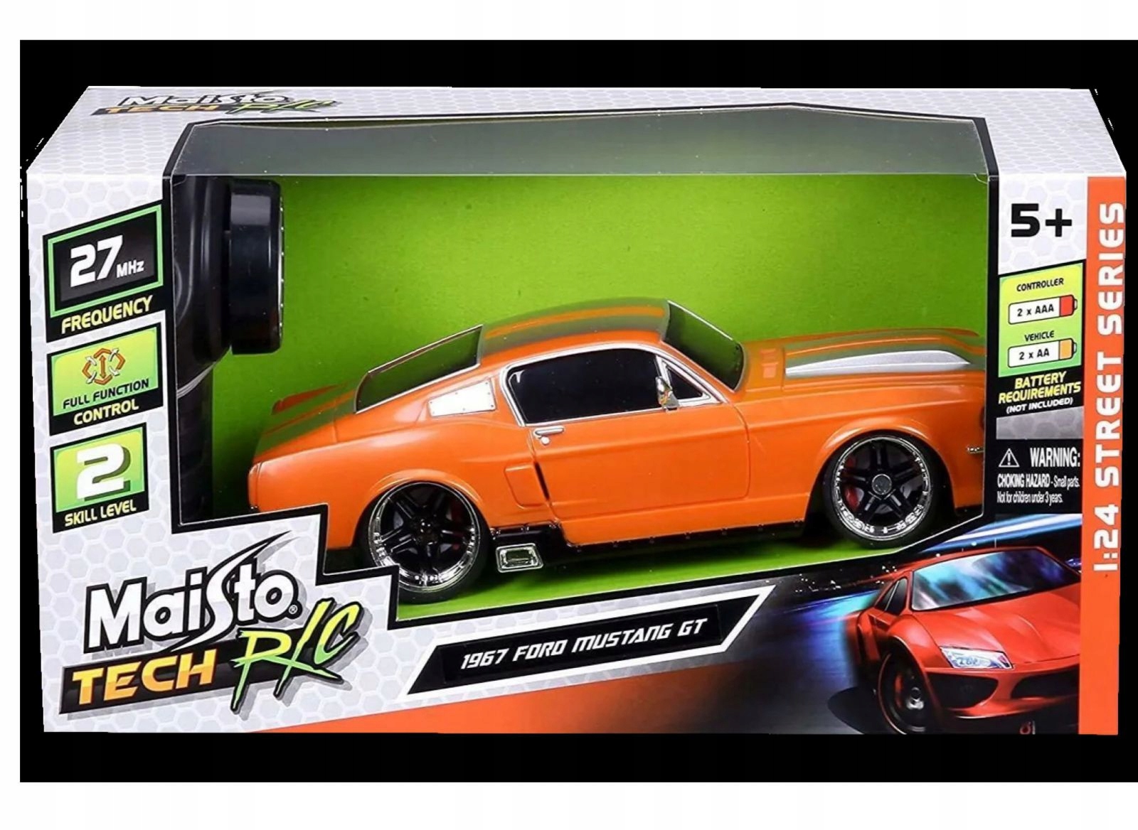 1967 Ford Mustang GT -ORANGE