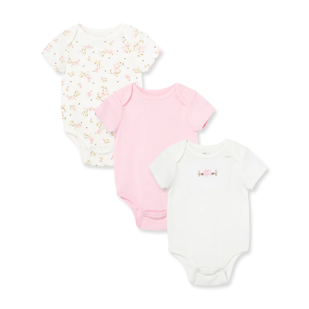 ROSE 3PK BODYSUIT