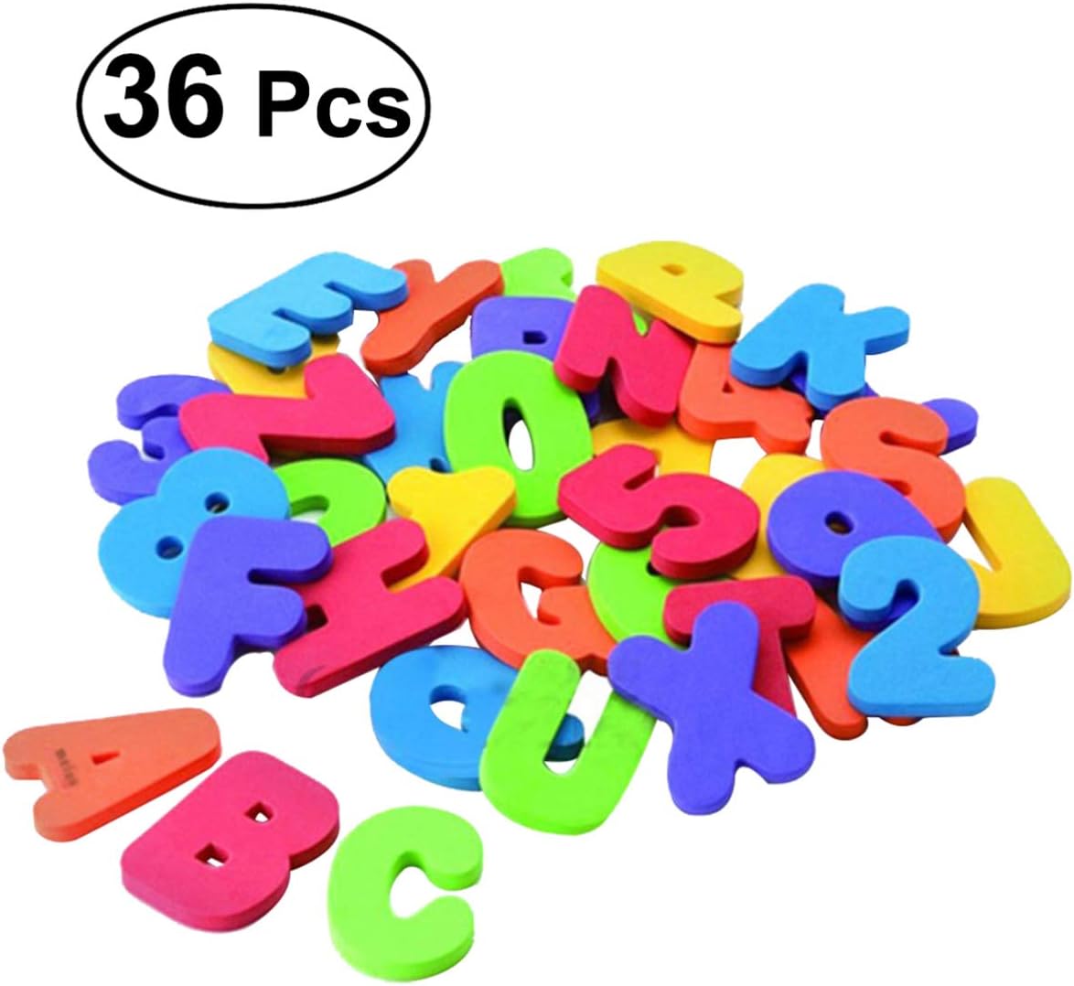 36PC BATHTUB FOAM ALPHABET