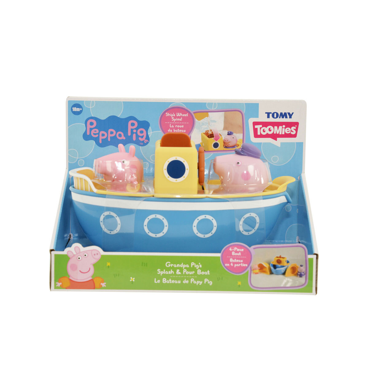 Grandpa Pig Splash & Pour Boat