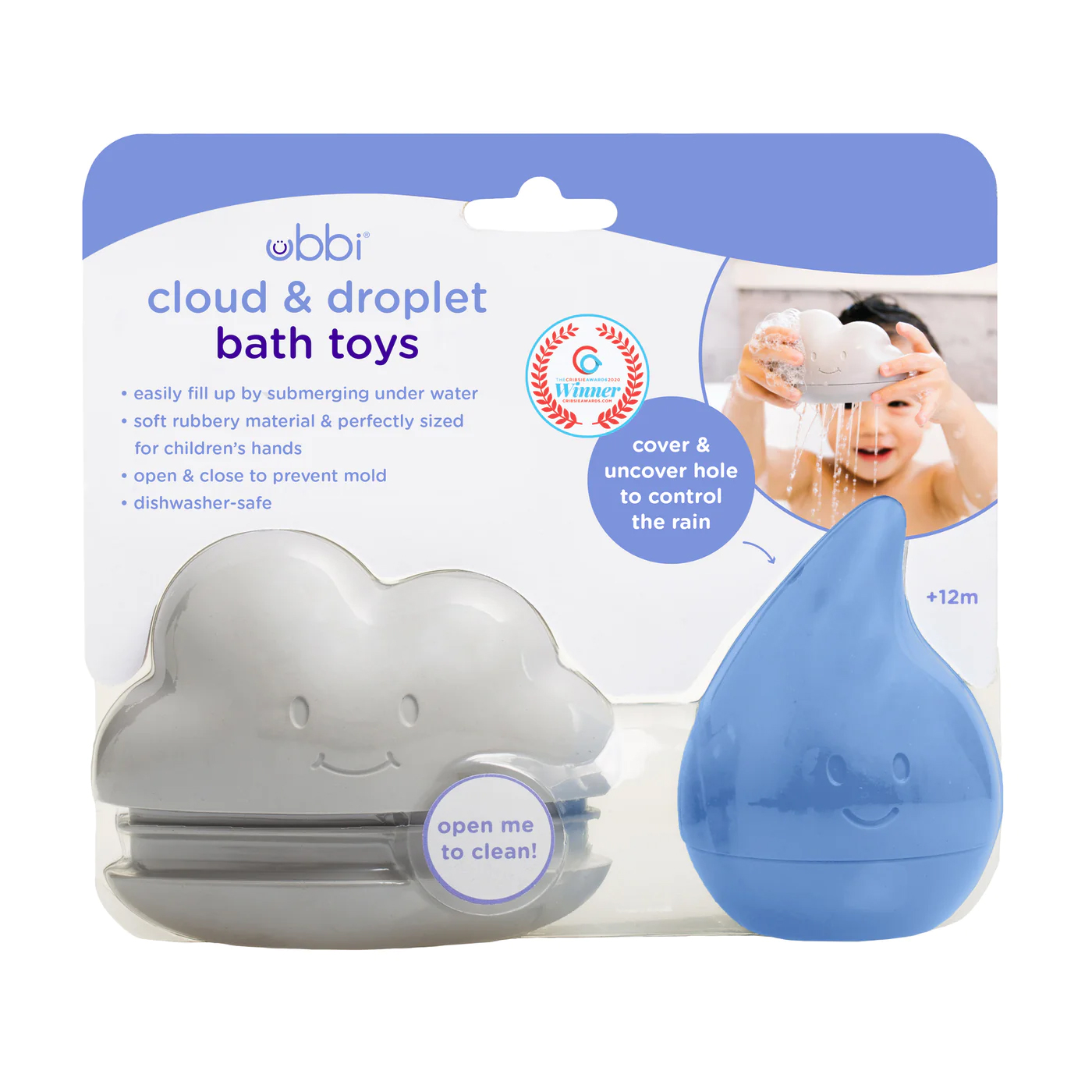 Cloud and Droplet Bath Toys l