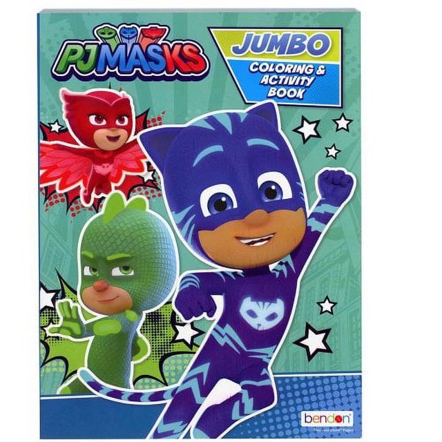 PJ Masks 80pg Coloring Book